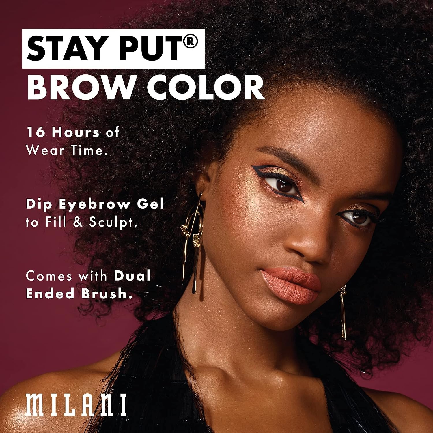 image:imageMilani Make It Last Setting Spray and Stay Put Brow Color Dark Brown