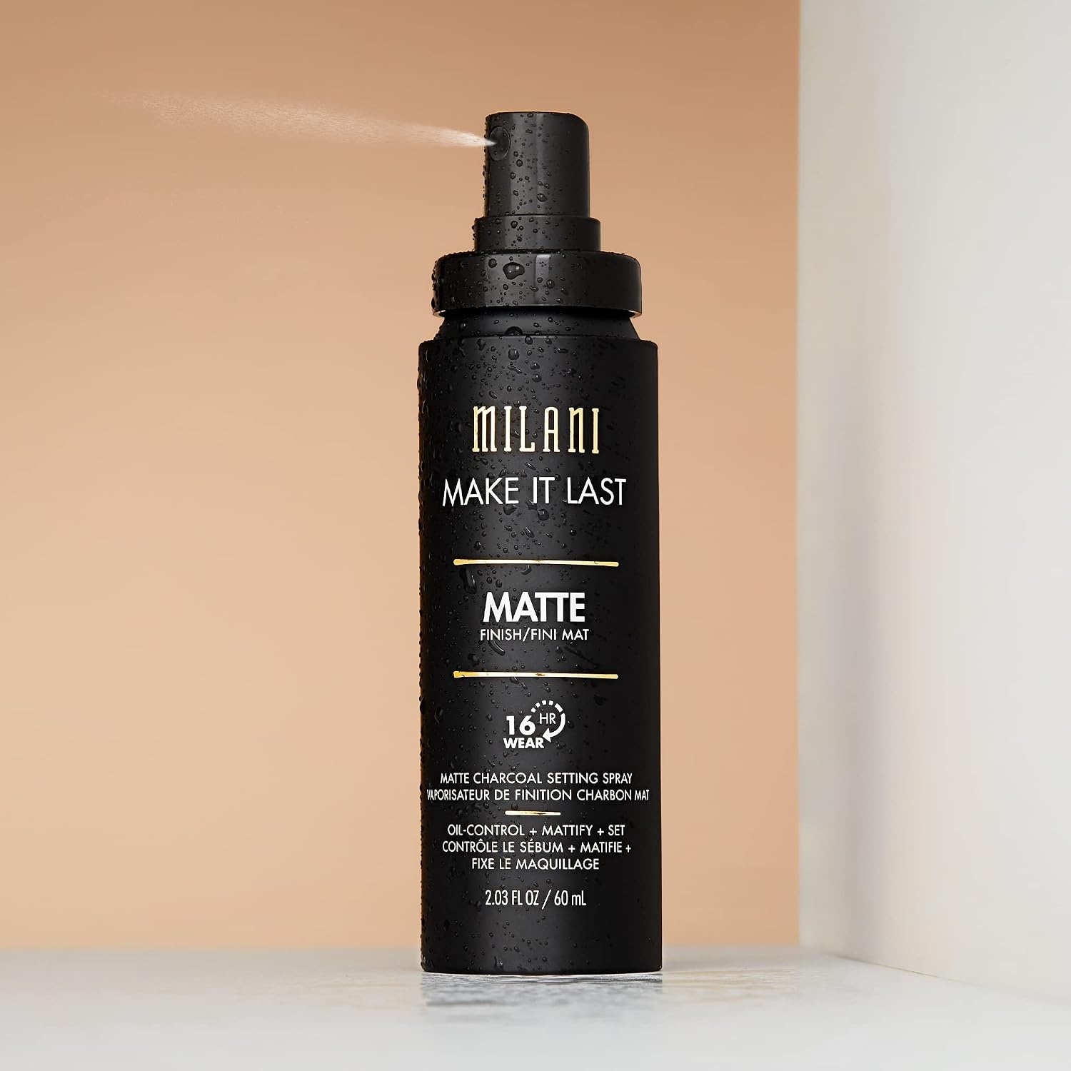 image:imageMilani No Pore Zone Mattifying Primer and Make it Last Charcoal Matte Setting Spray
