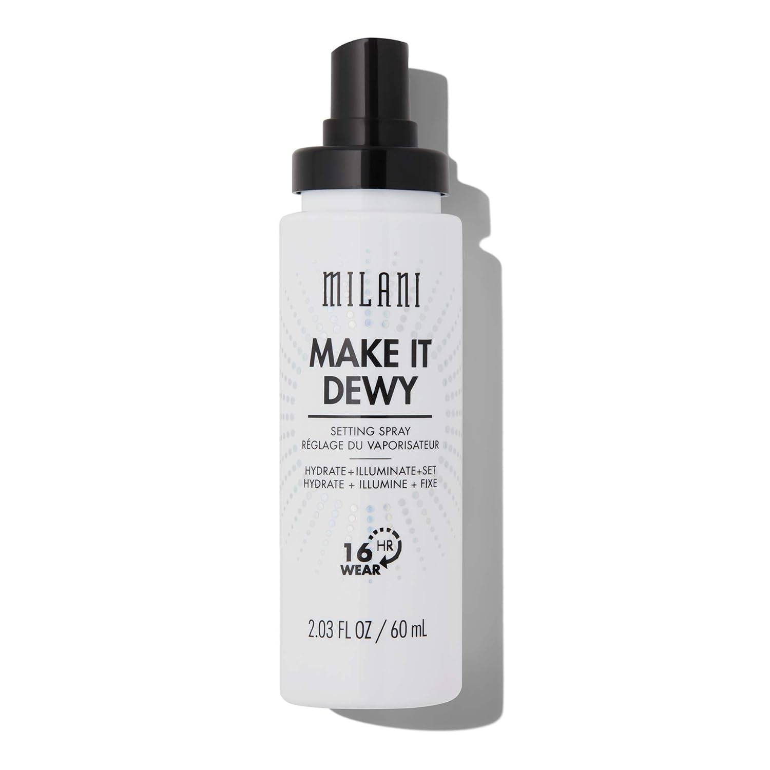 image:imageMilani Setting Sprays Make It Last Make It Dewy Make it Last Charcoal Matte Make It Last Sunscreen Setting Spray with SPF30 Long Lasting Makeup Finishing Spray