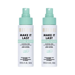Milani Make It Last Dewy Setting Spray for Makeup – Dewy Finish(Moisture Boost (2 Pack))
